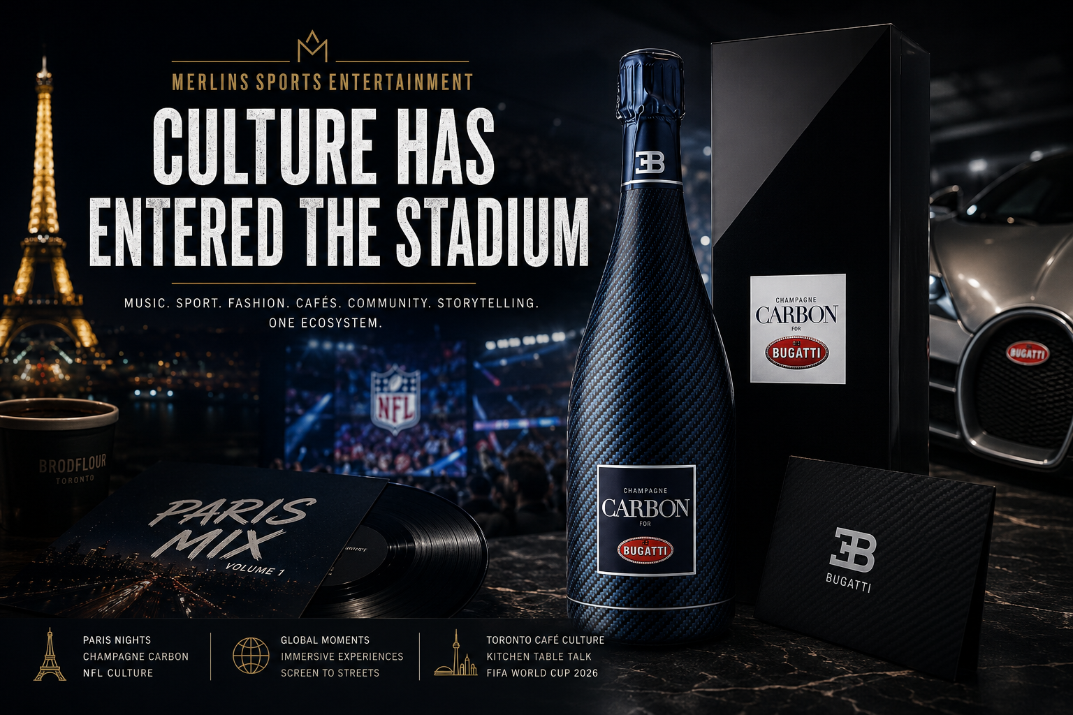 Merlins Sports Entertainment | Culture Has Entered the Stadium